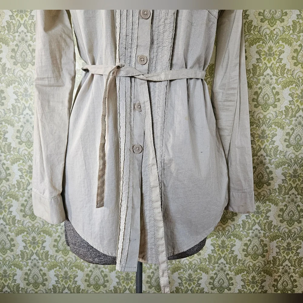 Michael Kors Small blouse with tie-belt - Picture 4 of 13